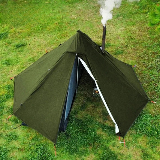 Tente Tipi avec Cheminée Nomad Shelter