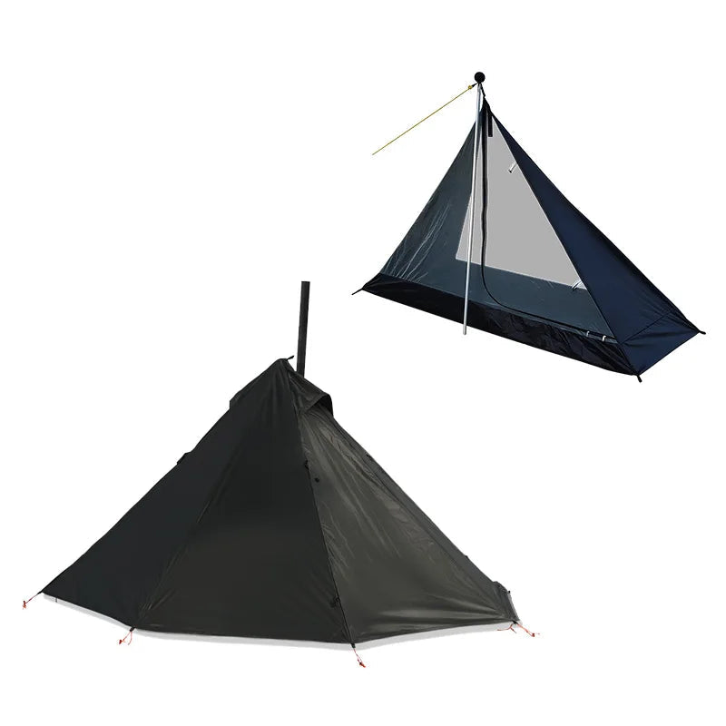 Tente Tipi avec Cheminée Nomad Shelter