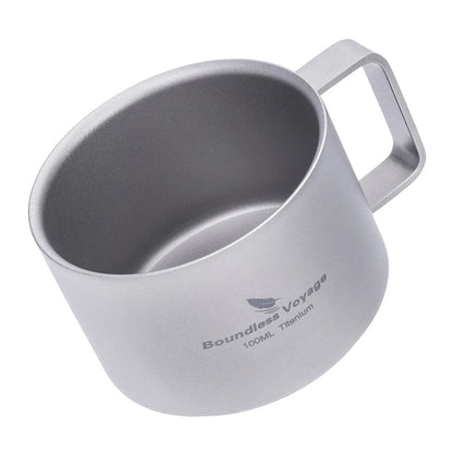 Mug Double Paroi en Titane Nomad Cooking