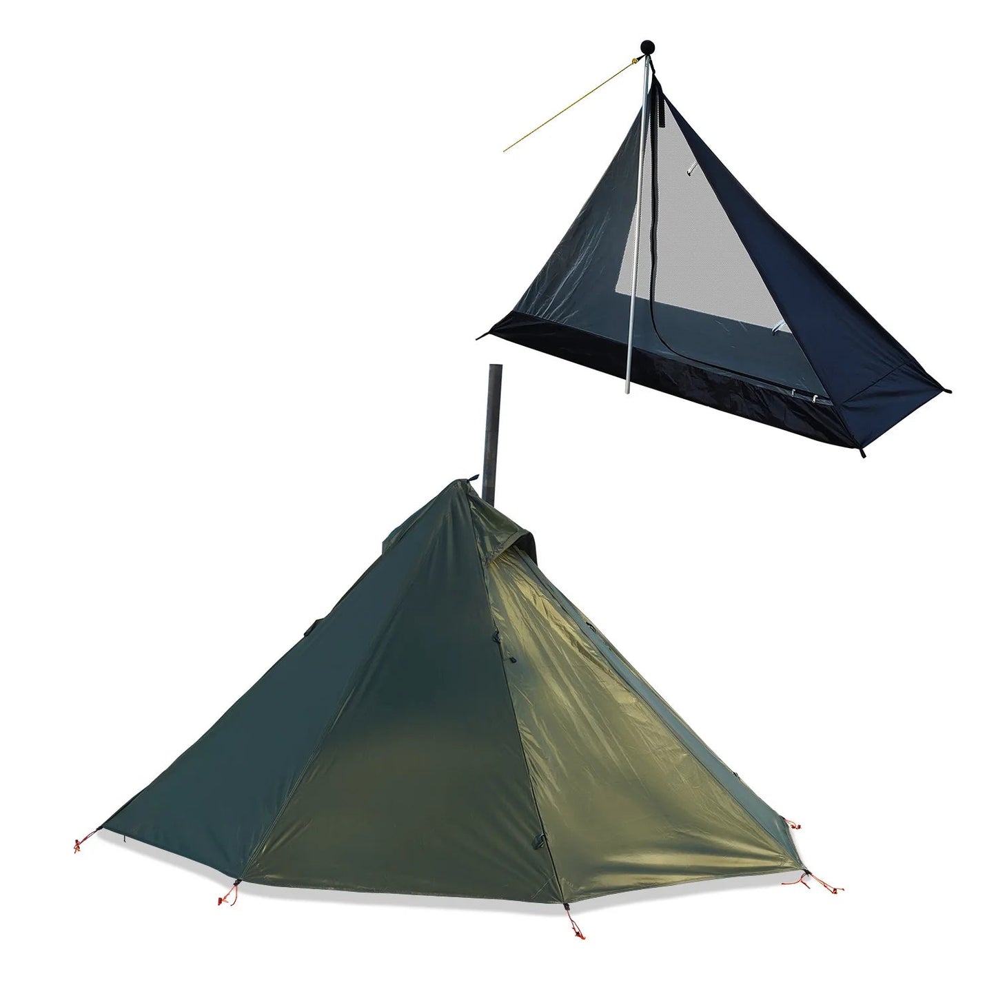 Tente Tipi avec Cheminée Nomad Shelter