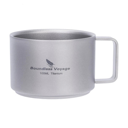 Mug Double Paroi en Titane Nomad Cooking