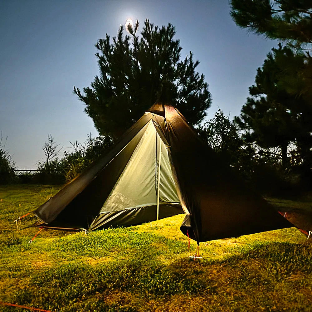 Tente Tipi avec Cheminée Nomad Shelter