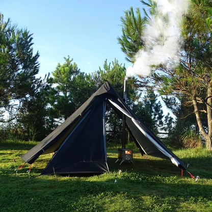 Tente Tipi avec Cheminée Nomad Shelter