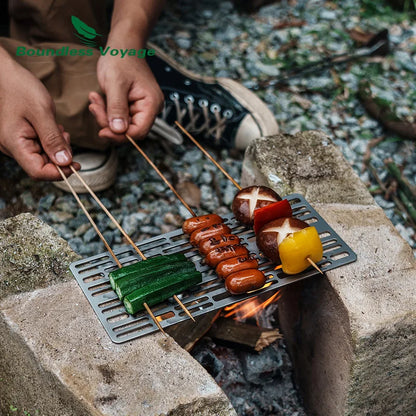 Grille pour BBQ en Titane Nomad Voyage